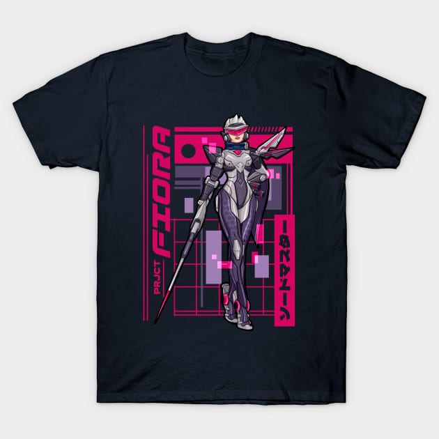 PRJCT FIORA T-Shirt by Radical INK